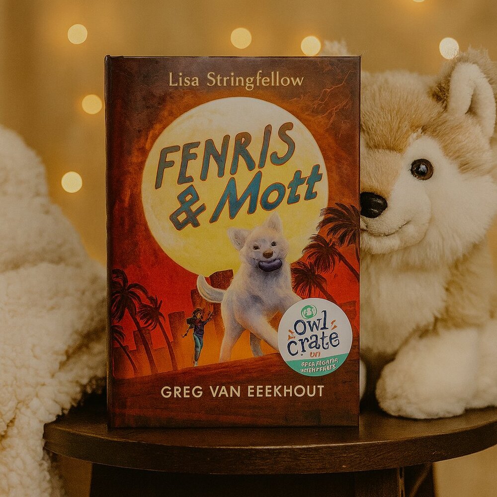 Fenris & Mott OwlCrate Jr Exclusive Hardcover Greg Van Eekhout NEW Sealed